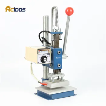 

810 RCIDOS Stamping Machine,leather printer,Creasing machine,hot foil stamping machine,marking press,embossing machine(8x10cm)