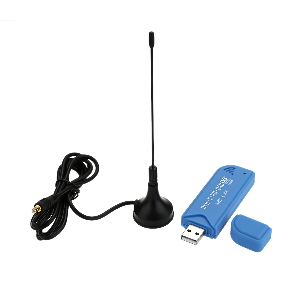 Mini Portable Digital USB 2.0 TV Stick DVB-T + DAB + FM RTL2832U  + FC0012 Chip Support SDR Tuner Receiver