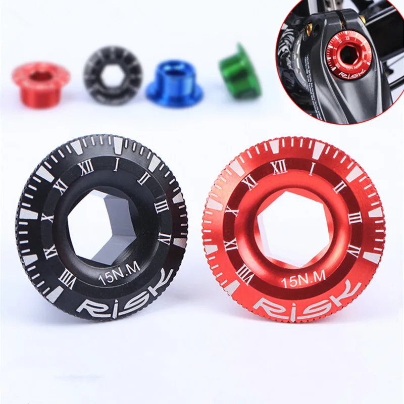 Aluminium alloy 6061 For MTB Road Bike Crank Arm Bolt Screw CNC Crankset Screws bicycle BB Axis