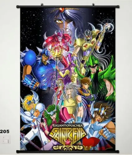 

Saint Seiya Saint Cloth Myth Gemini Saga Home Decor Poster Wall Scroll Janpa 205
