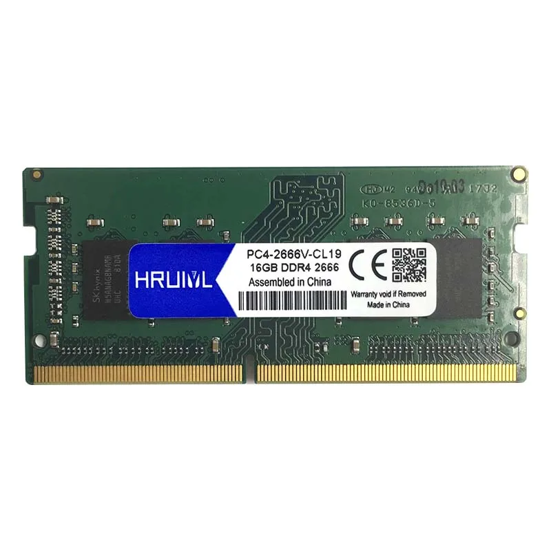 HRUIYL ноутбук DDR4 4 ГБ 8 16 4G 8G 16G ОЗУ память DDR Φ 2133 2400 2666 МГц 260 pin SODIMM|Оперативная память|