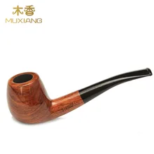 RU-MUXIANG ручной работы Kevazingo дерево табачные трубы акриловые мундштук подходит для 3 мм фильтр 10 инструменты комплект ad0035