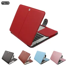 MOSISO Newest PU Leather Case for Macbook Air 13 inch Model A1466 A1369 Laptop Case Cover for Apple Macbook 13.3″ Notebook Sleev