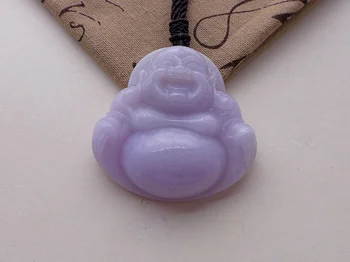 

yu factory direct with large floating green thick old pit a yu Buddha Pendant with a card/
