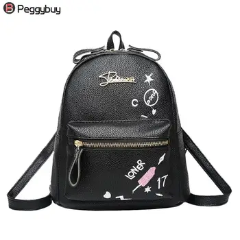 

Fashion Women Backpack High Quality Youth Leather Backpacks for Teenage Girls Female School Shoulder Bag Bagpack mochila