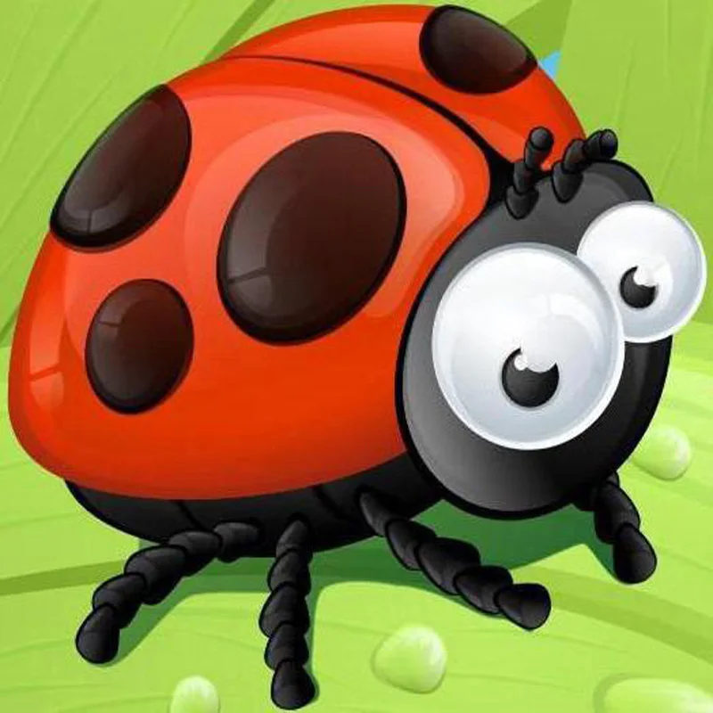 

DIY Diamond Painting Ladybug Full Square Drill Mosaic Sticker Decor Painting Cross Stitch 100% 5d Diamond Embroidery Icon