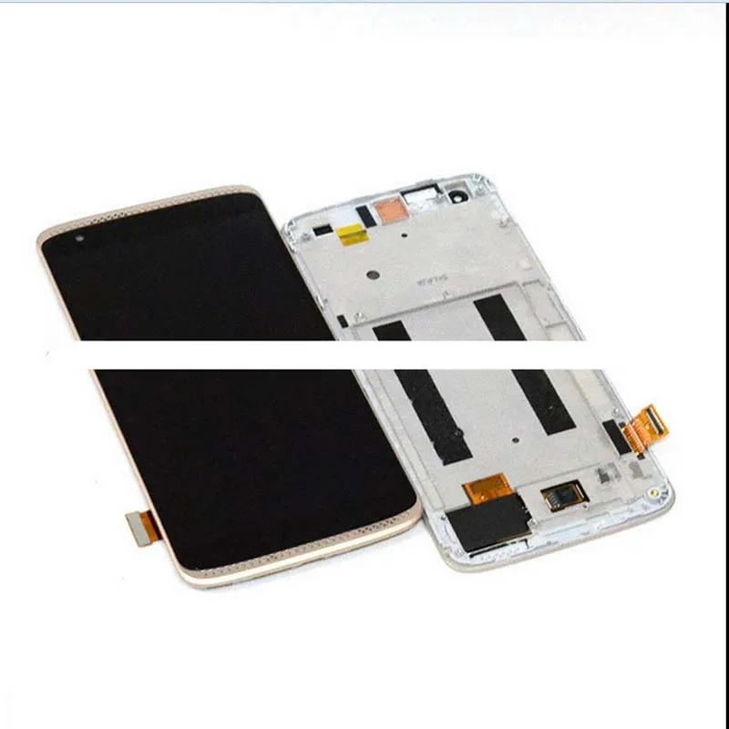 

5.2 For ZTE Axon Mini B2016 Full LCD Display Monitor+Digitizer Touch Panel Screen Glass Sensor Assembly Replacement with Frame