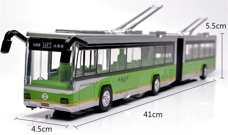 Ônibus da Cidade Modelo de Carro de Brinquedo das Crianças Carro de Simulação de Ônibus Modelo de Carro Duplo Ônibus Liga F518 10 Carrinhos de brinquedo e de metal