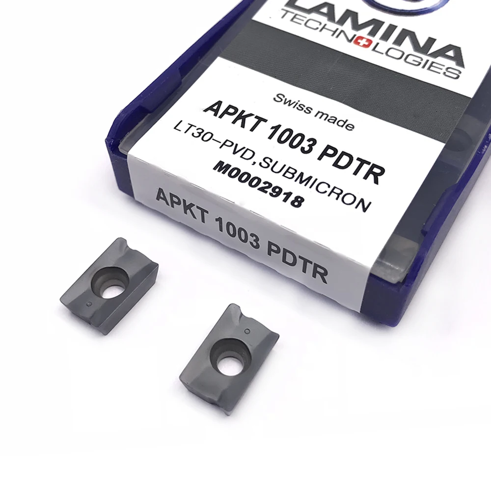 

APKT1003 PDTR LT30 Mill Insert carbide milling inserts blade cutter CNC Lathe Machining Tool