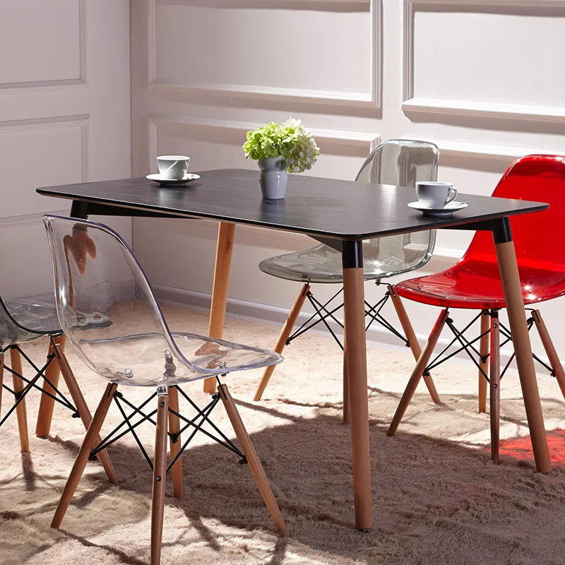 Furniture,The Nordic contemporary and contracted solid wood table,Cafe desk, simple and easy desk