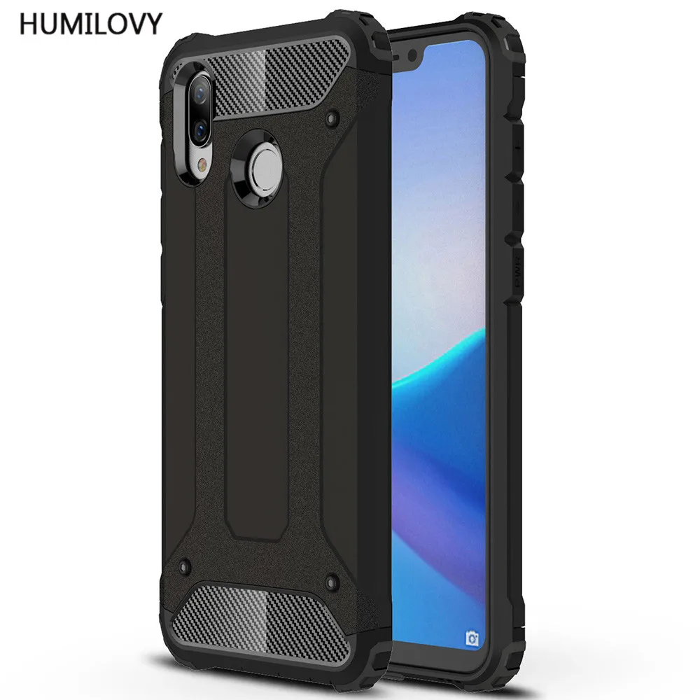 

For Huawei Honor Play Case Huawei Honor Play Cover Durable Armor TPU & PC Case For Huawei Honor Play Case COR-L29 Phone Fundas