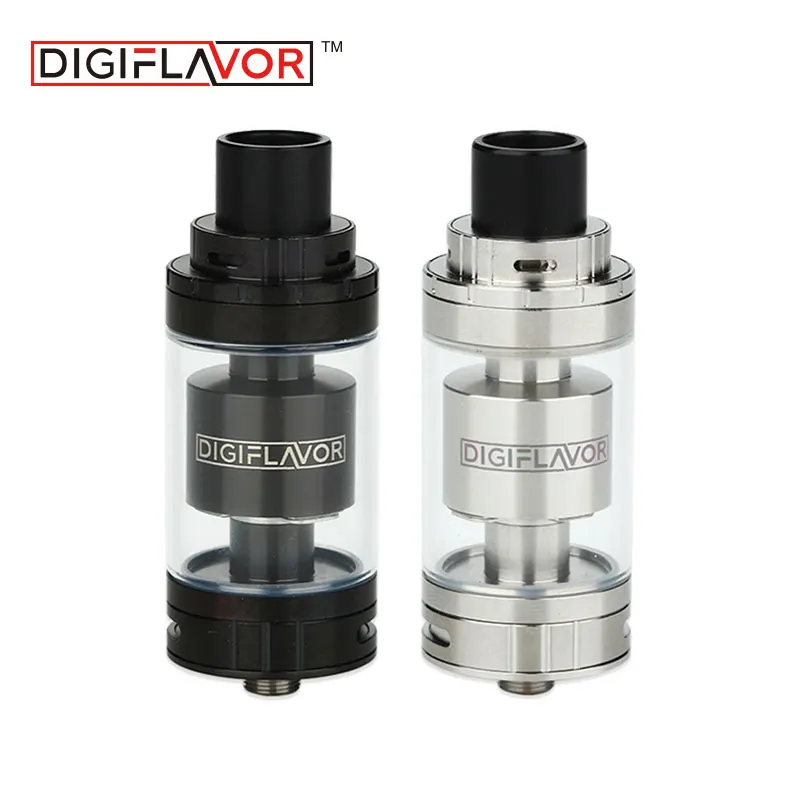 

Original Digiflavor Fuji GTA Dual Coil Version 5.5ml Capacity Atomizer GTA Genisis Tank Atomizer E-cig Top Filling Vaping Tank