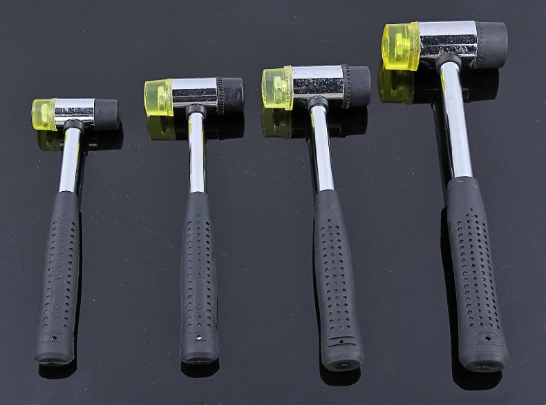 Multifunctional Double Face Rubber Hammer Household Hand Tools Domestic Mini Hammers