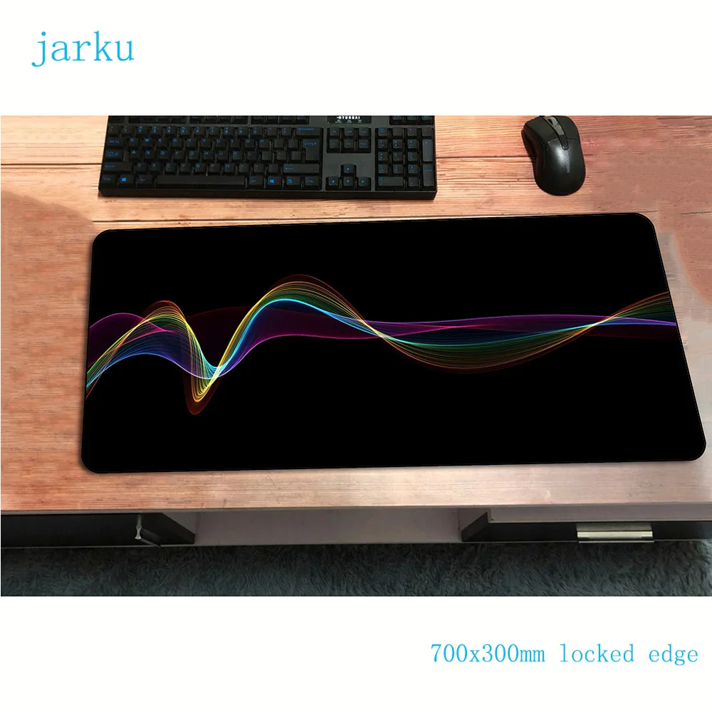 Rgb коврик для мыши 700x300x2 мм игровой с аниме рождественские подарки Настольный