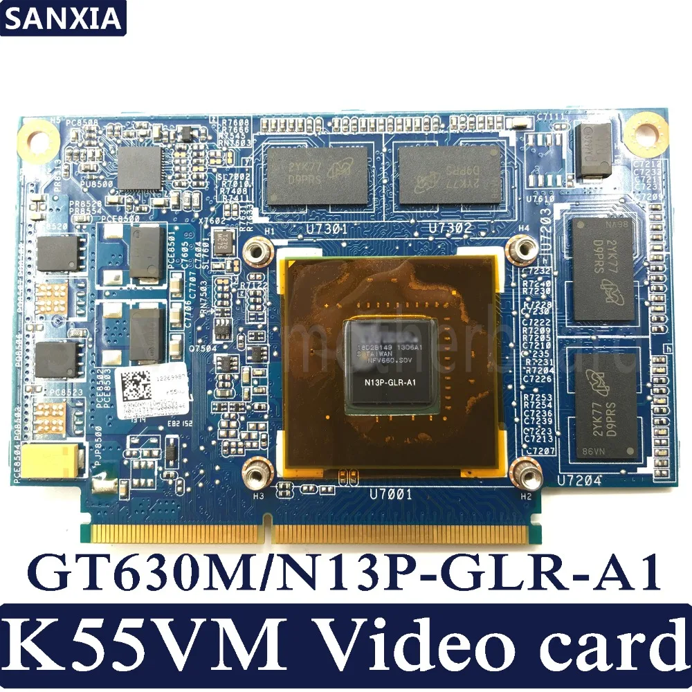 For ASUS N76VJ N76VB N76VZ N76VM N76V REV:2.2 Motherboard 2GB N13P-GL-A1 GT630M