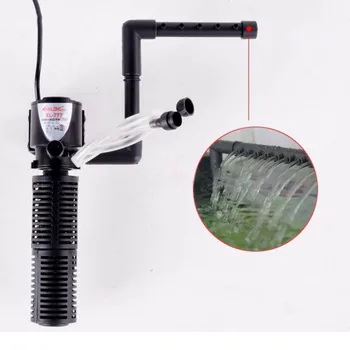 

3 in 1 Aquarium Filter Pump Waterfall Spray Bar Circulation Water Pump Powerhead 220V Aquarium Filter Fish Tank Mini Oxygen Pump