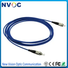 10 шт./лот бронированные Кабели SM FC/UPC-FC/UPC одномодовый симплекс 3 мм 1 метр, внутренний бронированный волоконно-оптический патч-корд