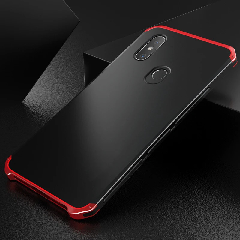 

For Xiaomi Mi Mix 2 Mix2 Case Metal Frame 3 in 1 Hybrid PC Hard Cover For Xiaomi Mi Mix 2s Mix2s Aluminum Alloy Mobile Bumper