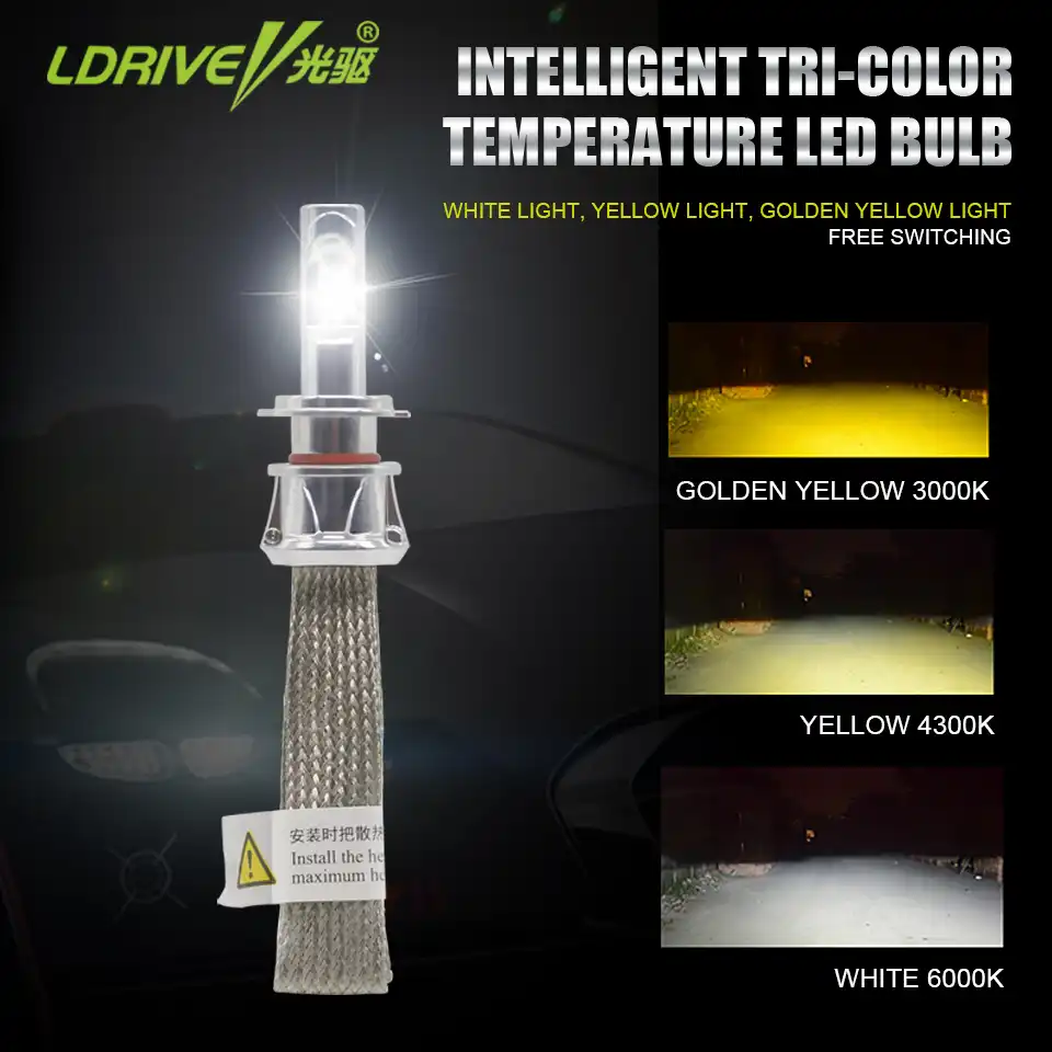 2 Packs 55W 6000K 9000 Lumens Fog Light Led Super Bright LED Headlights Conversion Kit IP65 Waterproof Cool White Kairiyard 9005//HB3 LED Headlight Bulbs