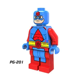 50 шт. Super Hero Звездные войны модель Лига Справедливости Mortal Atom Building Block кирпичи для подарок хобби детские игрушки Brinquedos Menina