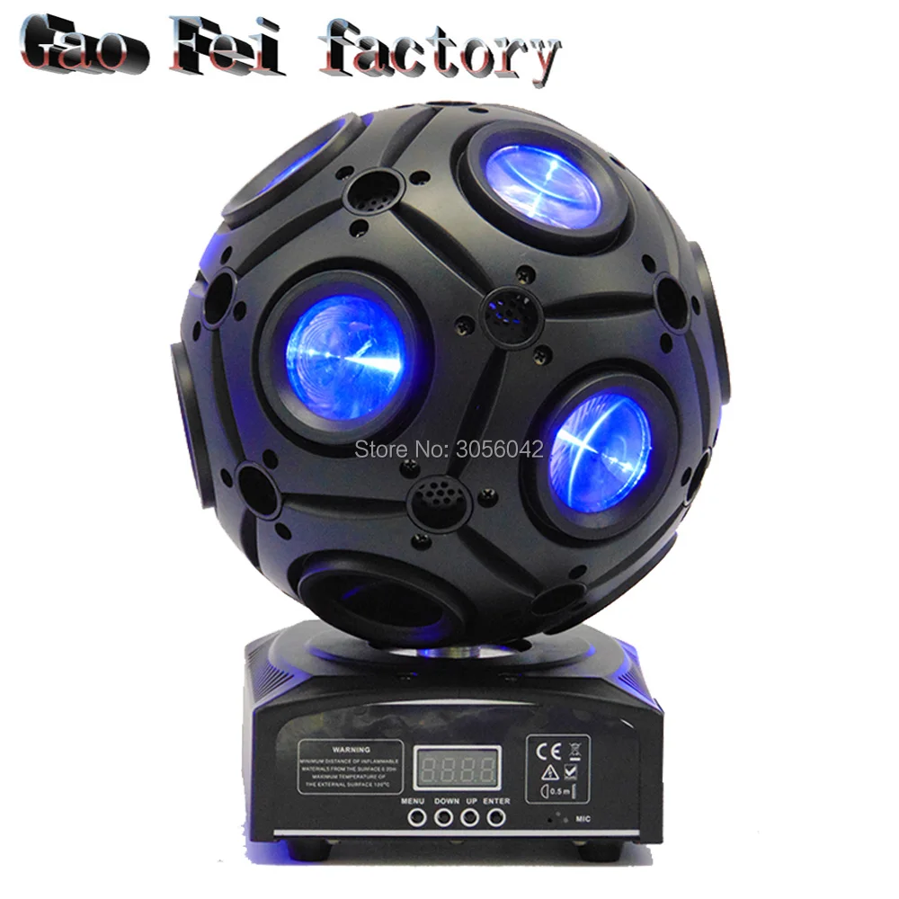9x10W RGBW 4in1 Led Football Moving Head Light/Led Dj Disco Ball Light