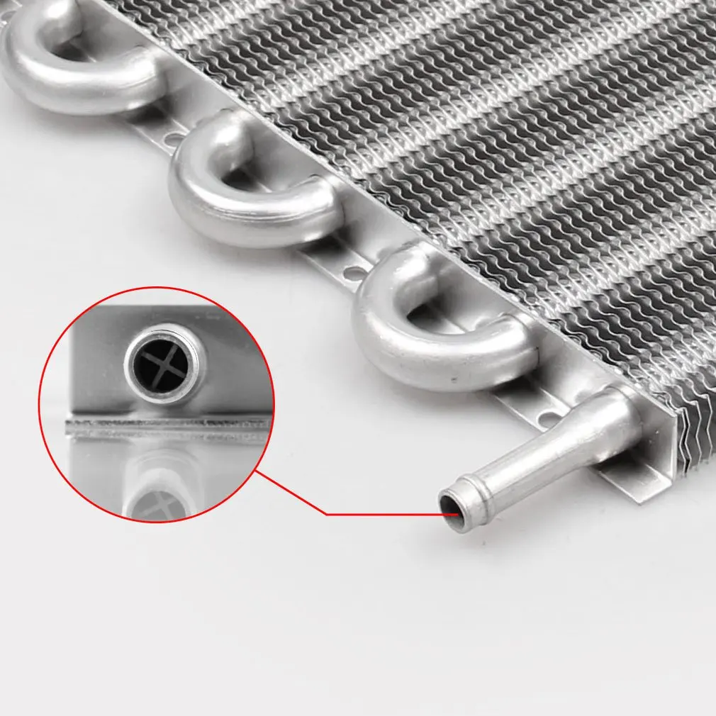 

8 Row aluminum alloy remote transmission oil cooler automatic manual radiator converter kit tube condenser