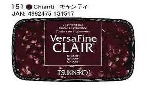 Tsukineko чернильные подушечки VersaFine CLAIR чернильные подушечки пигментные чернила быстрая сушка Япония - Цвет: 151