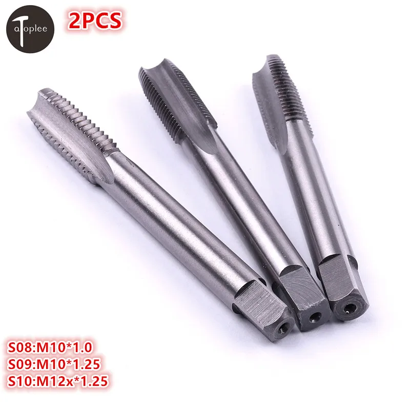 1pc HSS Machine M12 X 1.25mm Plug Tap and 1pc M12 X 1.25mm Die Threading Tool