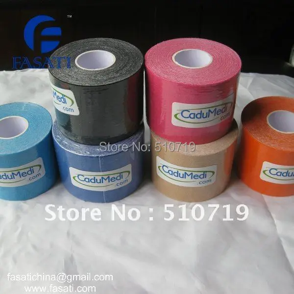5CM*5M 6pcs Kinesio taping kinesiologytape kinesiotape sports tape