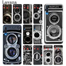 Lavaza Cámara Vintage duro transparente de la caja del teléfono para Samsung Galaxy A10 A20 A30 A40 A50 A60 A70 M10 M20 M30 M40 A20e cubierta