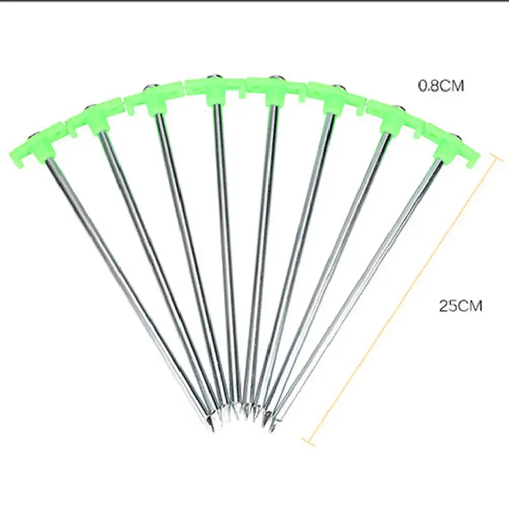 Колышки для палаток, уличные палаточные гвозди, флуоресцентные аксессуары для палаток, аксессуары для беседок, колышки со светящимися