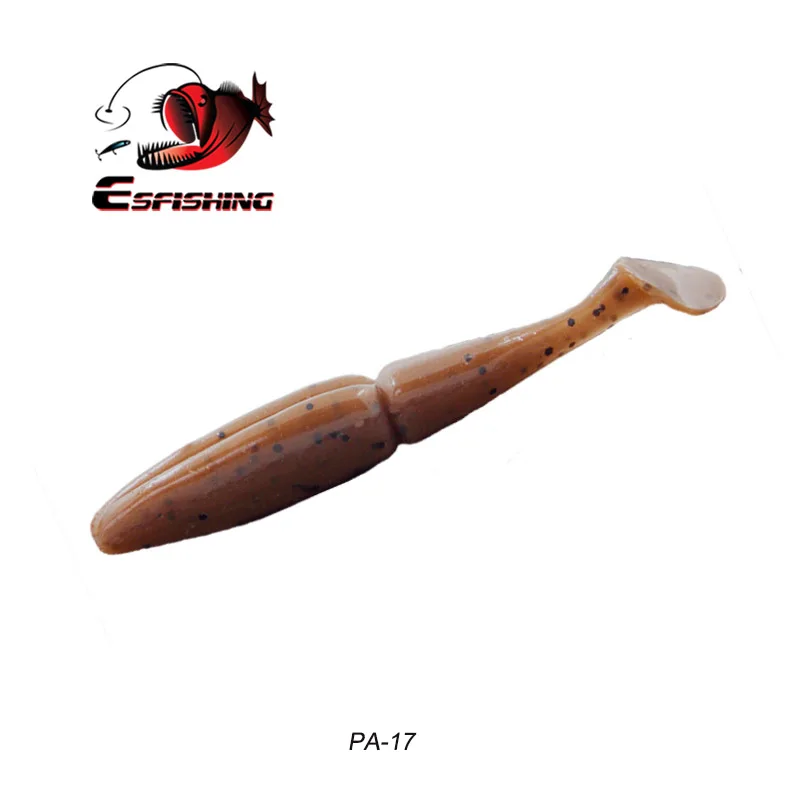 Esfishing Easy Shiner, 100 мм, 125 мм, 155 мм, 200 мм, рыболовные приманки, мягкие приманки, мягкие приманки, ПВА, Isca, Искусственные воблеры, Pesca Bass - Цвет: PA17