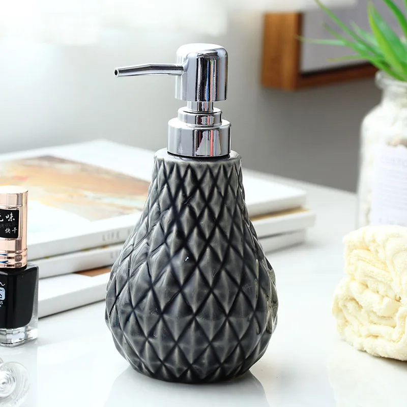 Креативный пресс типа керамическая бутыль шампунь и шампунь в отеле Ванная комната Кухня эмульсия Туалет жидкость для мытья рук Бутылка