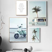 Seascape Print Picture Canvas Painting Landscape Wall Art Nordic Pictures Sea Posters And Prints Living Room Poster Unframed
