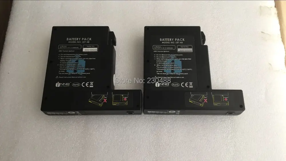 Free shipping INNO Battery Pack LBT-40 for INNO IFS-10 IFS-15 View 3 View 5 View 7 fusion splicer