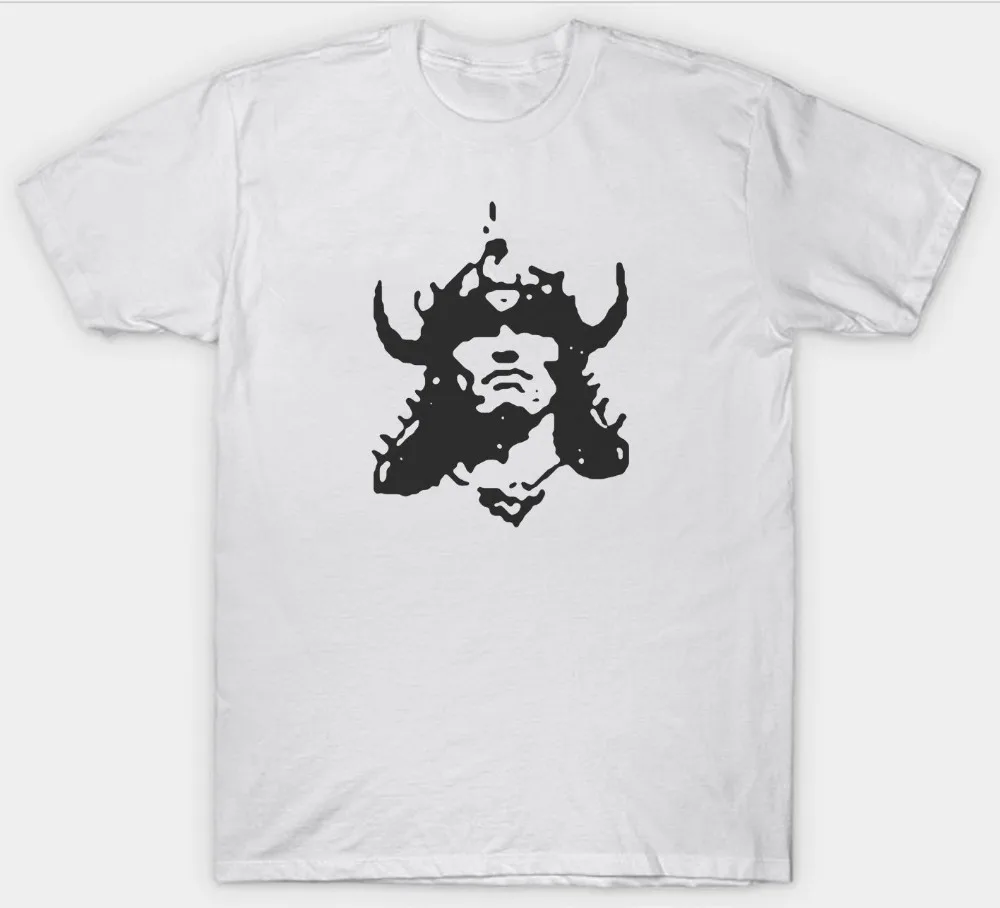 OKOUFEN Tops Tees New Men'S Conan The Barbarian Top 1970'S Film Schwarzenegger Vintage Birthday Short Printing O-Neck Shirt | Мужская