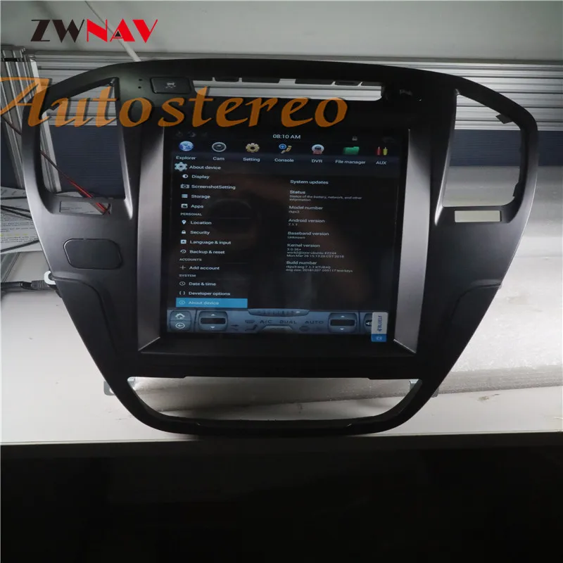 Cheap ZWNAV Android 8.1 4GB+64GB Car GPS Radio No DVD Player Navigation For Opel Insignia Vauxhall Holden CD300 CD400 Stereo Headunit 8
