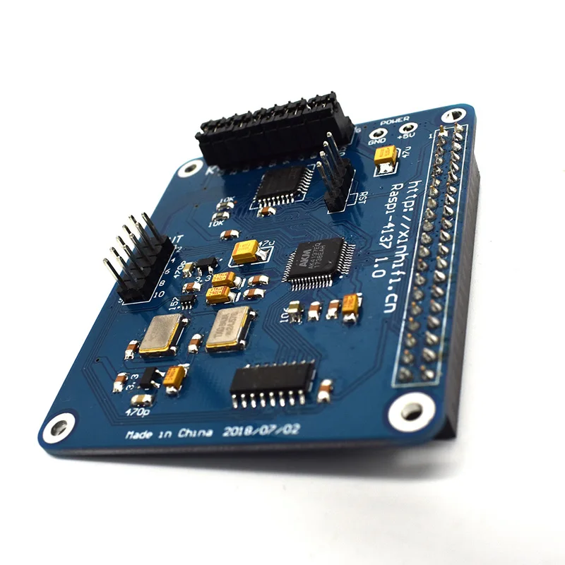 Raspi-4137 ies DAC Raspberry Pi 2B 3B 3B+ цифровой вещательный сетевой плеер поддерживает 32 бит 384K DSD256 F5-011