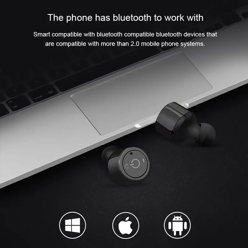 2 Pcs Bluetooth Earphones For Xiaomi Mi Max 3 2 Max3 Max2 Mix 3 Mix3 2 2s Wireless Phone Accessories Headset Headphones Earpiece