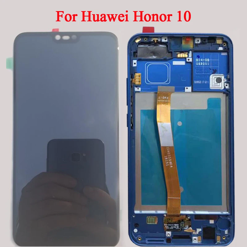Для huawei Honor 10 COL AL10 L09 L29 ЖК дисплей Дисплей Сенсорный экран планшета с Модуль