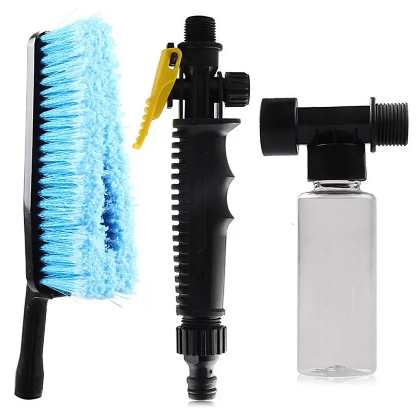 Car Wash Brush Hose Adapter Vehicle Truck Cleaning Water Spray Nozzle Car JULY 24in Cleaning
