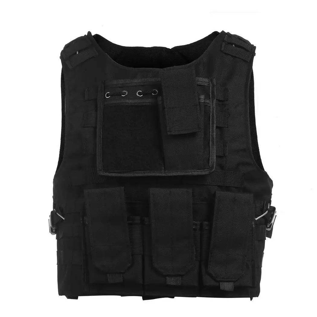 Tactical Military Security Protective Police Vest Gearin Back Support