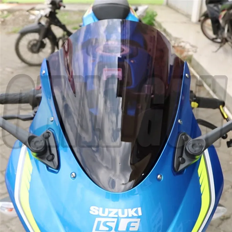 Дефлектор ветрового стекла мотоцикла козырек Визер для Suzuki GSX-R150 GSX R150 GSXR125 GSXR150 Double Bubble