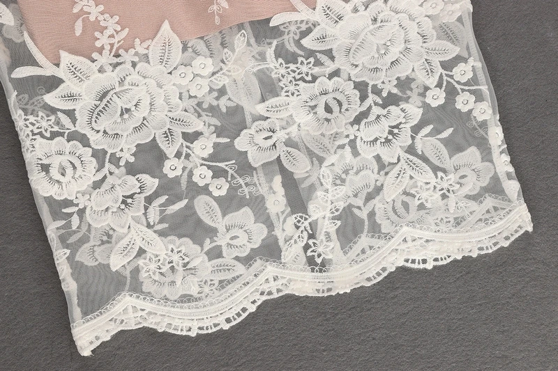 Gosexy Women White Lace Women Dress Long Sleeve Runway Celebrity Party Dress Sexy Hollow Out Midi Lace Club Dress Vestido Autumn