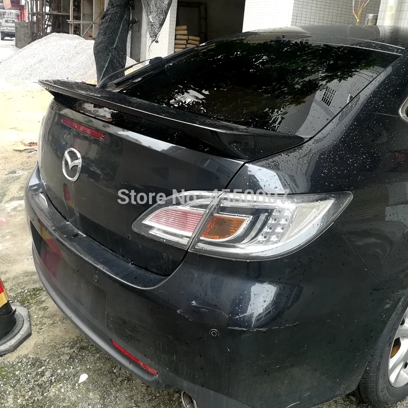 Для Mazda 6 Mazda6 2009 2010 2011 2012 2013 2014 Спойлер Abs материал украшение заднего крыла