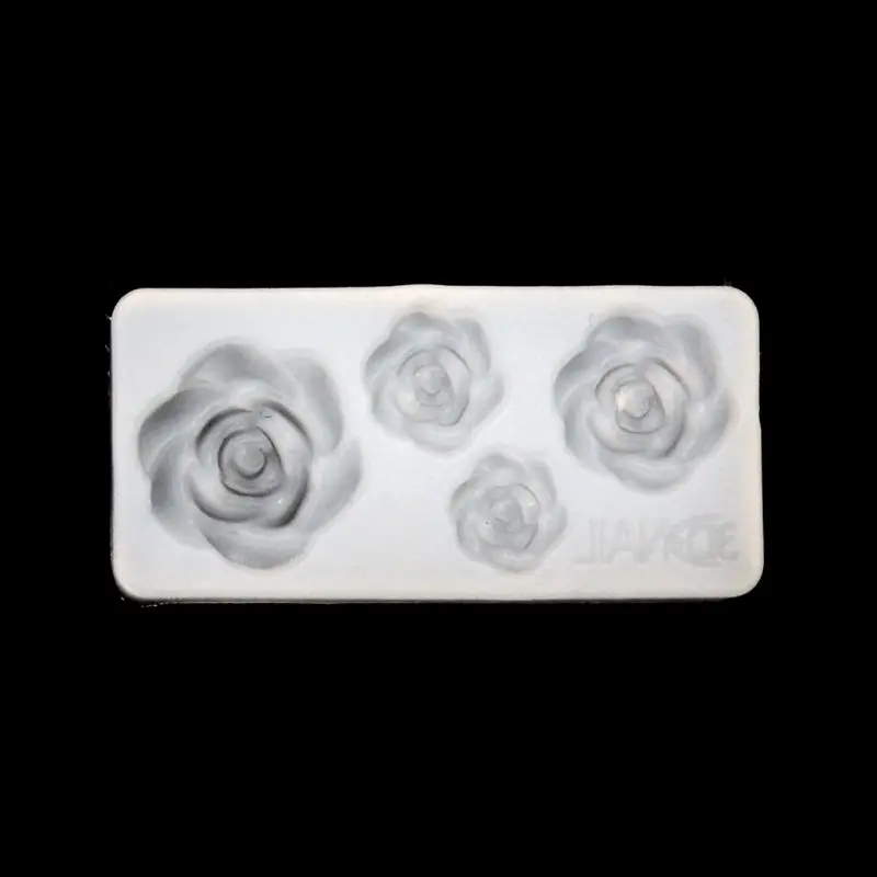 3D цветок силиконовые формы для дизайна ногтей Декоративный шаблон Expory смолы ювелирных изделий подарки