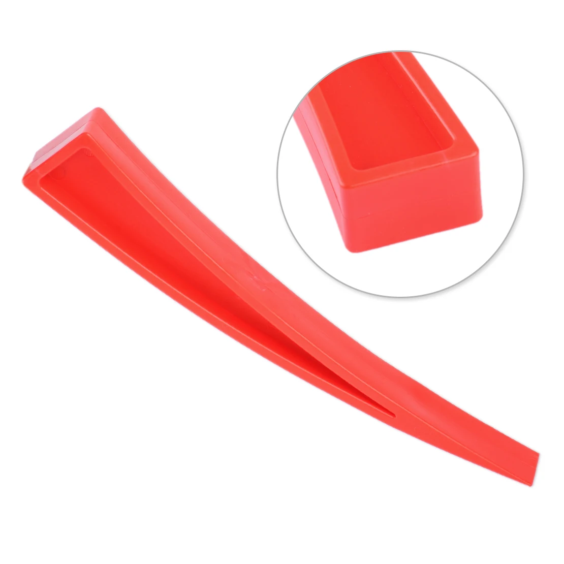 beler 1Pc Red Automotive Plastic Enlarger Wedge Car Window Doors