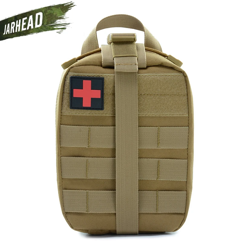 

Camping Multifunctional Waist Pack Climbing Emergency Molle Survival Kits Outdoor Travel First Aid Kit Tactical Medical Bag