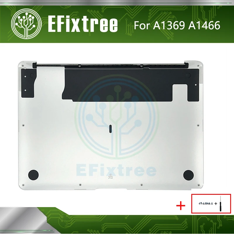 

New Lower Case For MacBook Air 13.3" A1369 A1466 Lower Case Housing Base Battery Cover Screw 604-1307 604-4425 604-7803