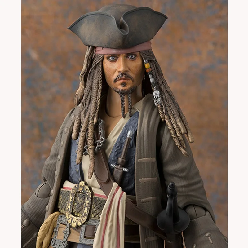 Пираты Карибы мертвецы не скажите сказок фигурка игрушка Салазар мстит капитан Джек Воробей модель игрушки подарок на день рождения